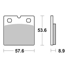 Load image into Gallery viewer, Brembo Prime Brake Pad Sinter Front 07BB21SA