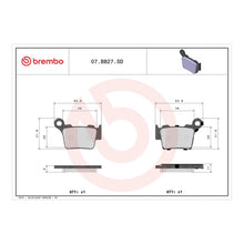 Load image into Gallery viewer, Brembo Prime Brake Pad Sinter Rear 07BB27SD