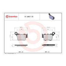 Load image into Gallery viewer, Brembo Upgrade Brake Pad Sinter Rear 07BB27SX