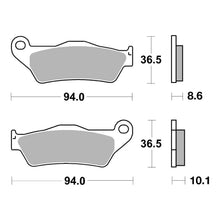 Load image into Gallery viewer, Brembo Prime Brake Pad Sinter Rear 07BB28SP