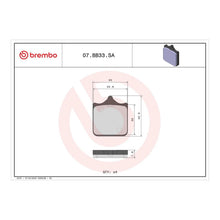 Load image into Gallery viewer, Brembo Prime Brake Pad Sinter Front 07BB33SA