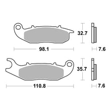 Load image into Gallery viewer, Brembo Prime Brake Pad Carbon Ceramic Front 07GR03CC