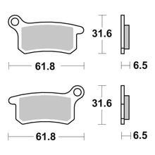 Load image into Gallery viewer, Brembo Upgrade Brake Pad Sinter Front 07GR69SX