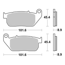 Load image into Gallery viewer, Brembo Prime Brake Pad Sinter Front 07HD13SA