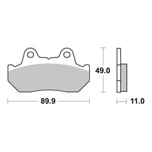 Load image into Gallery viewer, Brembo Prime Brake Pad Sinter Rear 07HO10SP