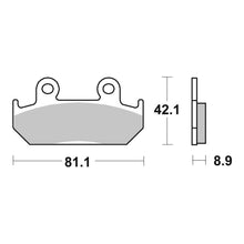 Load image into Gallery viewer, Brembo Prime Brake Pad Sinter Front 07HO21SA