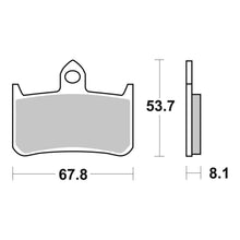 Load image into Gallery viewer, Brembo Prime Brake Pad Sinter Front 07HO28SA