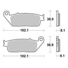 Load image into Gallery viewer, Brembo Prime Brake Pad Sinter Front 07HO30SA