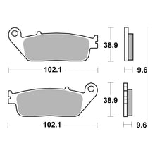 Load image into Gallery viewer, Brembo Prime Brake Pad Sinter Front 07HO41SA