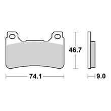 Load image into Gallery viewer, Brembo Upgrade Brake Pad Carbon Ceramic Front 07HO50RC
