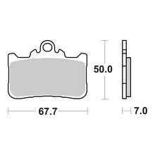 Load image into Gallery viewer, Brembo Prime Brake Pad Sinter Front 07HO72SA