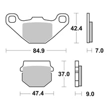 Load image into Gallery viewer, Brembo Upgrade Brake Pad Sinter Front 07KA07SX