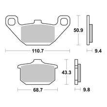 Load image into Gallery viewer, Brembo Prime Brake Pad Sinter Front 07KA08SA