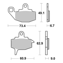 Load image into Gallery viewer, Brembo Prime Brake Pad Carbon Ceramic Front 07KA10TT
