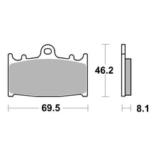 Load image into Gallery viewer, Brembo Prime Brake Pad Sinter Front 07KA13SA