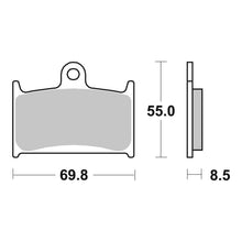 Load image into Gallery viewer, Brembo Prime Brake Pad Sinter Front 07SU14SA
