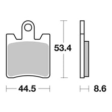 Load image into Gallery viewer, Brembo Prime Brake Pad Sinter Front 07YA09SA