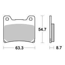 Load image into Gallery viewer, Brembo Prime Brake Pad Sinter Front 07YA11SA