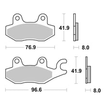 Load image into Gallery viewer, Brembo Prime Brake Pad Sinter Rear 07YA22SP