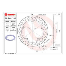 Load image into Gallery viewer, Brembo Prime Brake Disc Serie Oro Front 68B407D6
