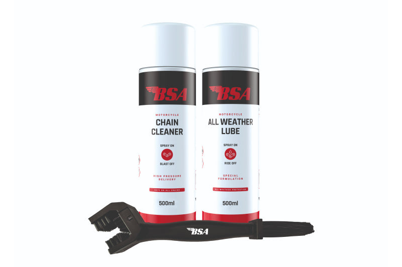BSA Chain Clean & Lube Kit