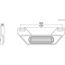 Load image into Gallery viewer, Denali B6 License Plate LED Aux Brake Light