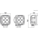 Denali S4 Led Light Pod - DataDim™ Technology - Single