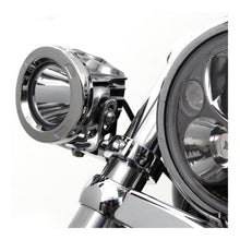 Load image into Gallery viewer, Denali Conv Fork Tube Light Mount/ 39-49mm Diametre Tubes - Chrome