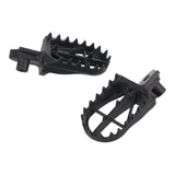 Zeta Wide Chromoly Mid Foot Pegs - Suzuki RM-Z250 / RM-Z450 / RMX450Z