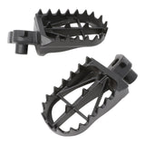 Zeta Wide Chromoly Mid Foot Pegs - Kawasaki KX65 / KX80 / KX85 / KX100