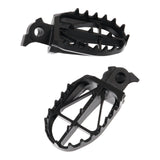 Zeta Wide Chromoly Ultra-Wide Foot Pegs - Yamaha YZ125 / YZ250 ('99-) / YZ250F /