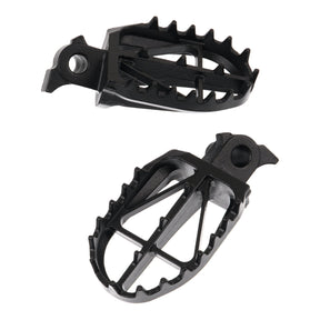 Zeta Wide Chromoly Ultra-Wide Foot Pegs - Yamaha YZ125 / YZ250 ('99-) / YZ250F /