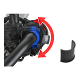 Zeta Rotating Bar Clamp - Brake Side - Black