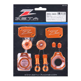 Zeta Billet Kit- KTM SX-F/XC-F '13- - Orange