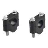 Zeta Handlebar Rise Kit 19mm Height - 22.2mm Bar - Black