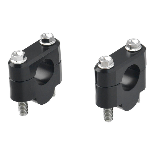 Zeta Handlebar Rise Kit 19mm Height - 22.2mm Bar - Black