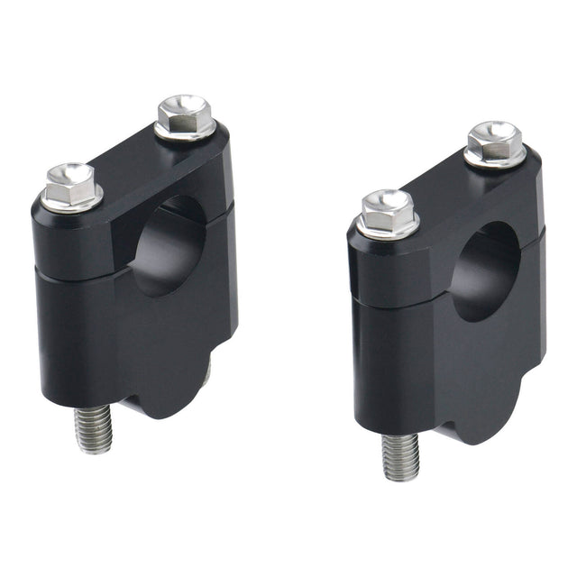 Zeta Handlebar Rise Kit 30mm Height - 22.2mm Bar - Black