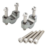 Zeta Handlebar Rise Spacer 14mm Height - 22.2mm Bar - Titanium