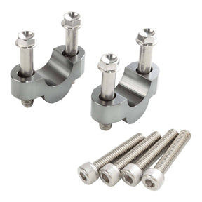 Zeta Handlebar Rise Spacer 14mm Height - 22.2mm Bar - Titanium