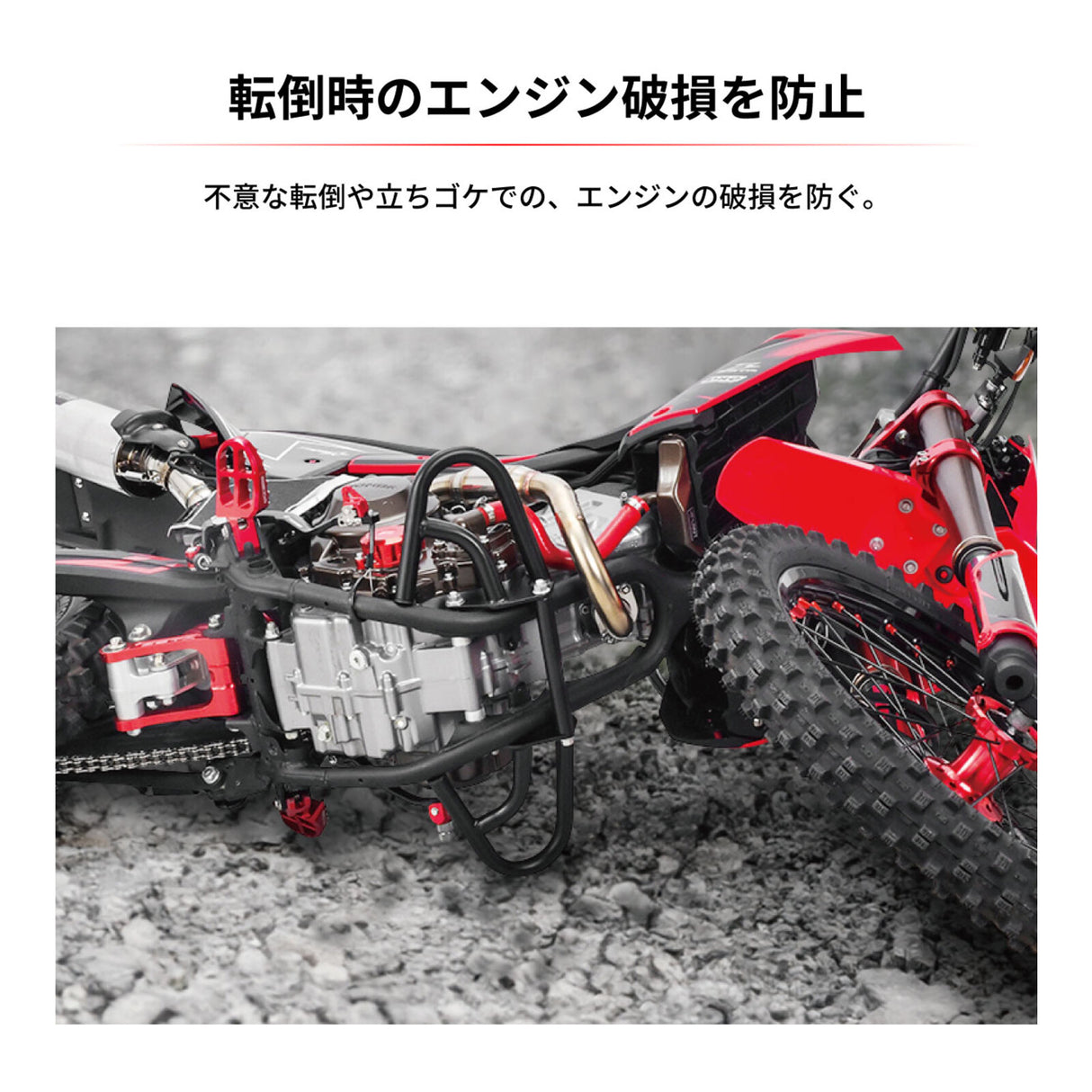 Zeta Pipe Engine Guard- Honda CRF250L '21-