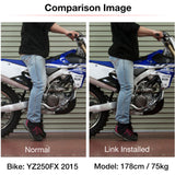 Zeta RSL Low Down Link -30mm - Honda CRF1000L Africa Twin - Red