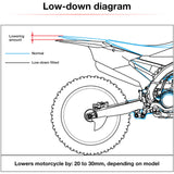 Zeta RSL Low Down Link -20mm - Yamaha YZ125 ('06-) / YZ250 ('06-) / YZ125X ('17-
