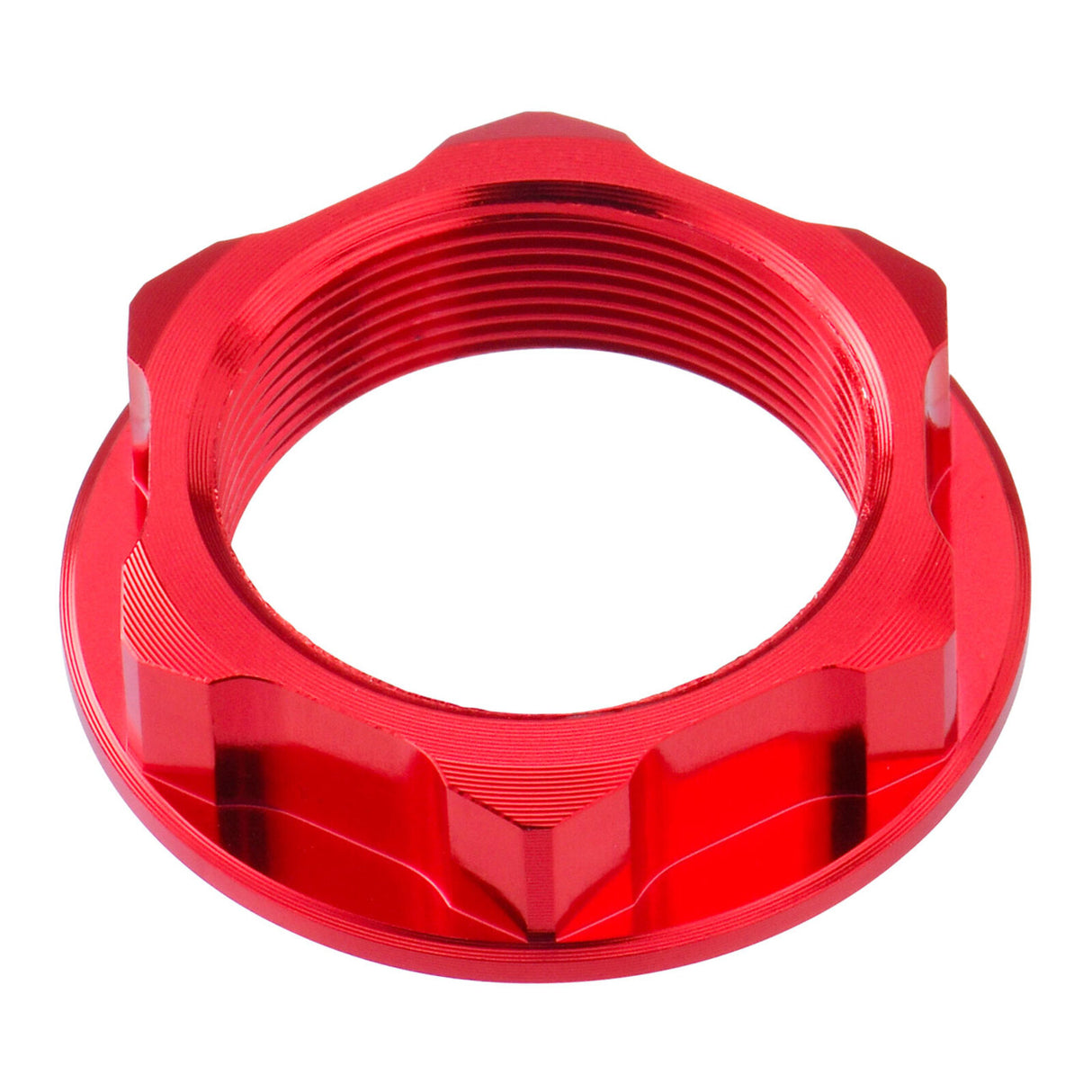 Zeta Stem Nut M26 x 32 P1.0 H10 - Red