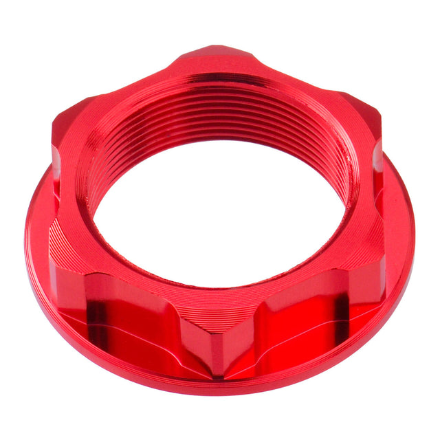Zeta Stem Nut M26 x 32 P1.0 H10 - Red
