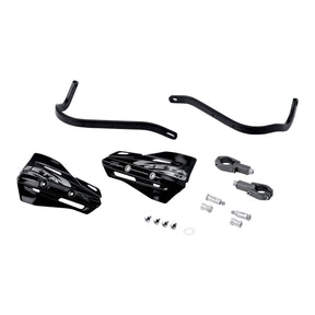 Zeta Armour XC Handguard Kit for 28.6mm Handlebars - Black / Black