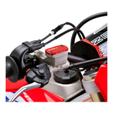 Zeta Front Brake Reservoir Cover - Honda CR / CRF, Kawasaki KX450 - Red