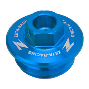 Zeta Oil Filler Plug - KTM / Husqvarna - Blue