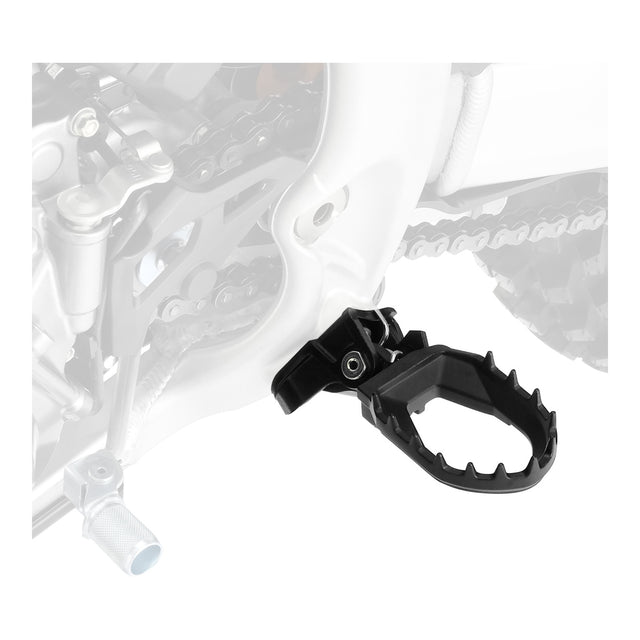 Zeta Max Foot Pegs - Honda CRF250R - Black