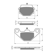 Load image into Gallery viewer, GOLDfren Brake Pads Sintered Sports GF005 - S3 (PH75)