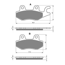 Load image into Gallery viewer, GOLDfren Brake Pads Sintered Sports GF009 - S3 (PH55)